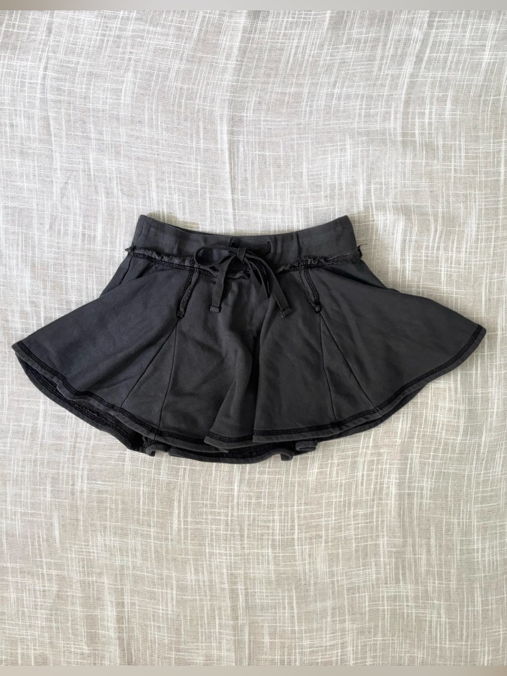 Urban Outfitters Out From Under Lived In Skort in Washed Black Size Small